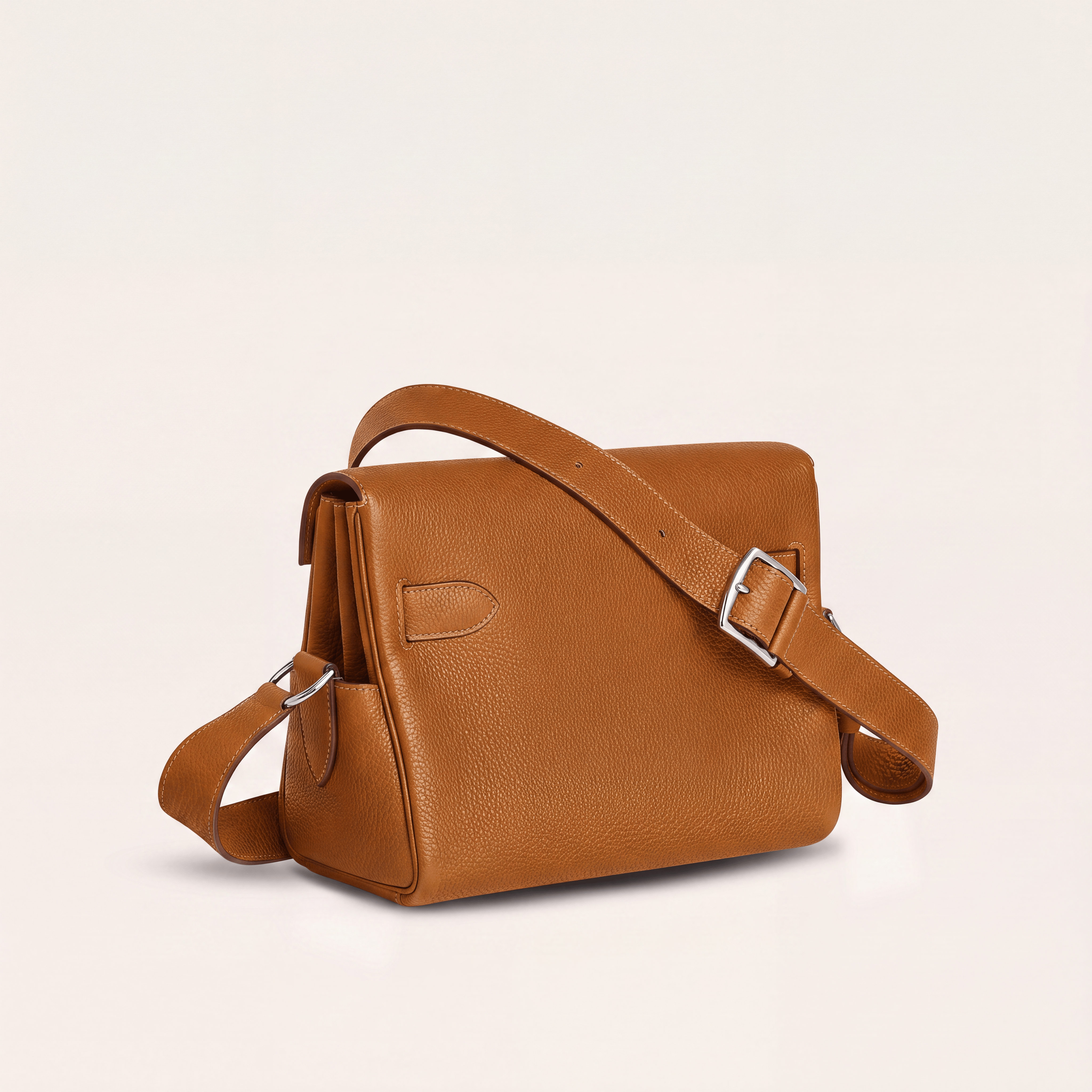 Marlow Messenger Bag - Golden Brown