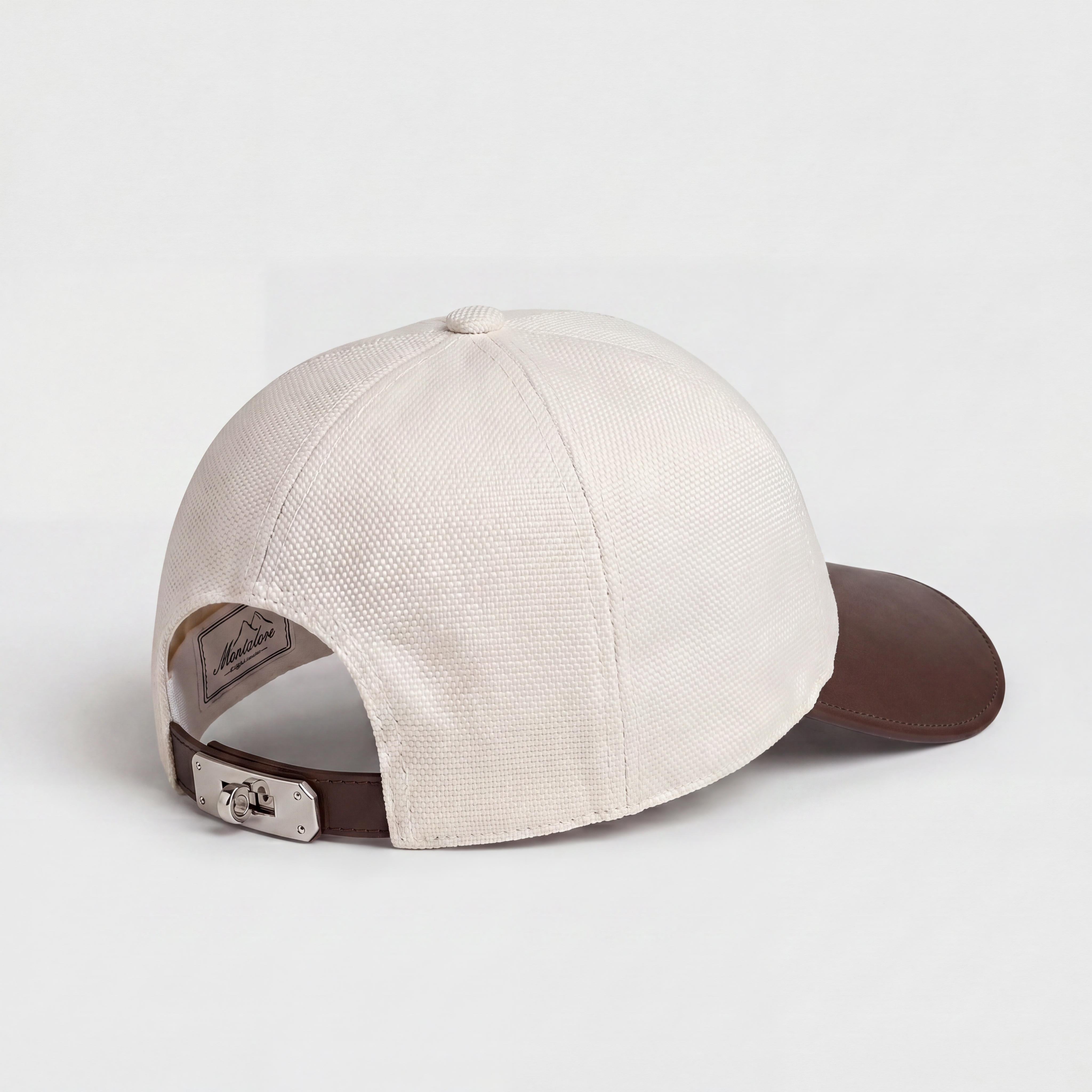 Marlow Cap - White / Brown
